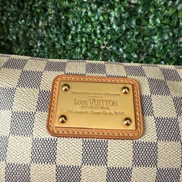 Louis Vuitton Damier Azur Eva Crossbody Bag Authentic - Picture 2 of 11